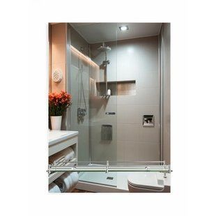 Дзеркало настінне Zerix SANSA MRZ05-700x850x105 прямокутне з полицею (ZX5629) ZX5629 фото