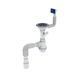 Сифон для кухні ZERIX SK-02-B 3 1/2"x40 з різьб. випуском та відведенням для пральної машини (ZX4953) ZX4953 фото 1