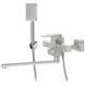 Змішувач для ванни з нержавіючой сталі з лійкою та шлангом для душу Mixxus KUB 006 SS2809 фото 1