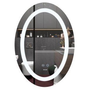 Дзеркало Mixxus PLAIN MV03-50x70 із LED Touch, Anti-fog, димером, рег. яскравості (MI6664) MI6664 фото