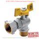 Кран кульовий з накидною гайкою кутовий для газу KOER 1/2" ГШБ (KR.221.G) KR0168 фото 2