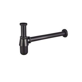 Сифон для умивальника Німеччини Siphon-01 Black 1 1/4'' (Чорний) MI96143 фото