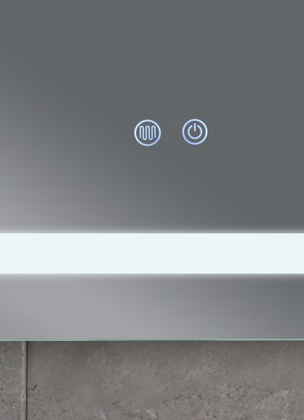 Зеркало Mixxus STYLE MR13-70x50-REVERSE с LED Touch, Anti-fog, димером, регулировкой яркости (MI6665) MI6665 фото