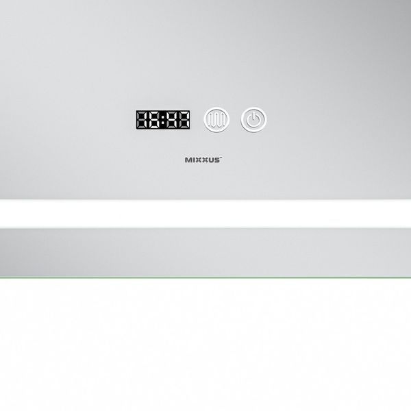 Зеркало Mixxus Premium FLASH MR21-70x90 (LED Touch, Anti-fog, димер, часы) (MP6618) MP6618 фото