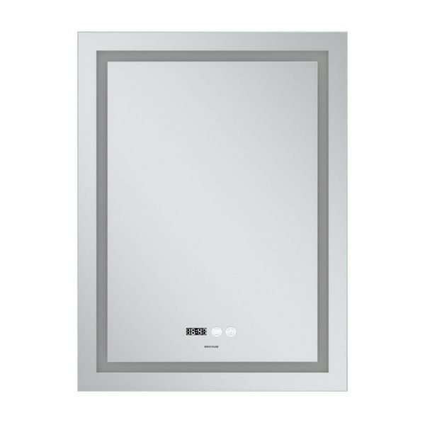 Зеркало Mixxus Premium FLASH MR21-70x90 (LED Touch, Anti-fog, димер, часы) (MP6618) MP6618 фото
