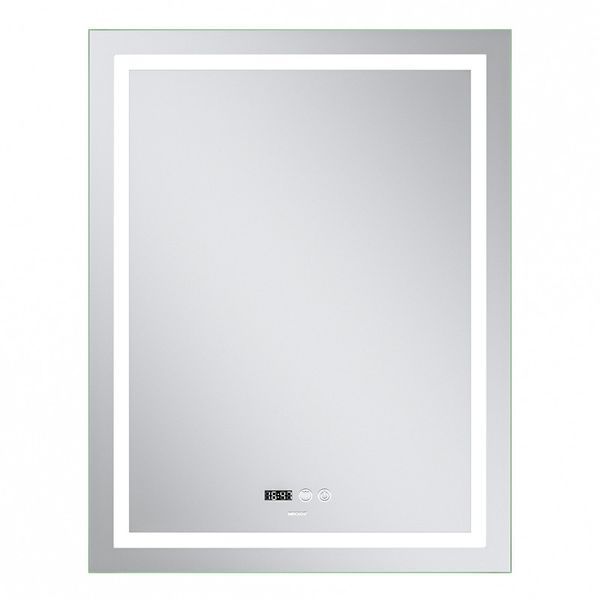 Зеркало Mixxus Premium FLASH MR21-70x90 (LED Touch, Anti-fog, димер, часы) (MP6618) MP6618 фото