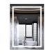 Зеркало Mixxus Premium FLASH MR21-70x90 (LED Touch, Anti-fog, димер, часы) (MP6618) MP6618 фото 1