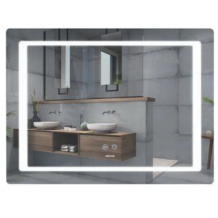 Зеркало Mixxus STYLE MR13-90x70-REVERSE с LED Touch, Anti-fog, димером, рег. яркости (MI6667) MI6667 фото