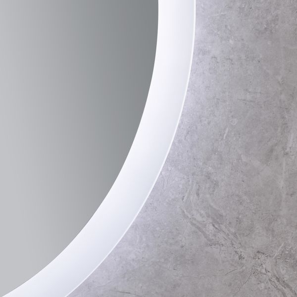 Дзеркало Mixxus PLAIN MC10-80 з LED Touch, Anti-fog, димером, регулюванням яскравості, годинником (MI6932) MI6932 фото