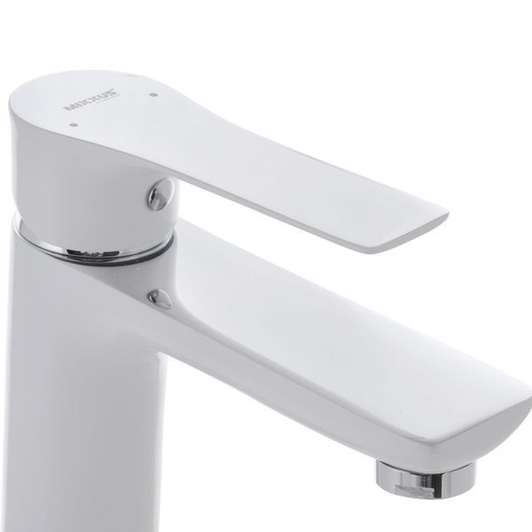 Змішувач для умивальника Mixxus Premium Eva 001 Білий MI5808 фото