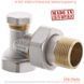 Кран радіаторний без ручки кутовий 3/4x3/4 KOER KR.902 KR0139 фото 2