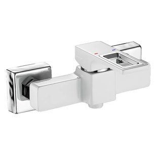 Змішувач для душової кабіни MX Premium DANTE 003 White-Chrome MX96793 фото