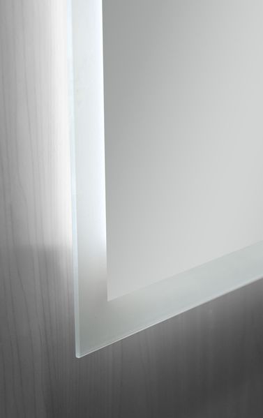 Дзеркало Mixxus Flat MR04-100x60 (годинник, LED-підсвічування, антизапотівання) (MI6008) MI6008 фото