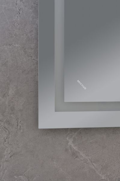 Дзеркало Mixxus Warm MR02-80x60 (годинник, LED-підсвічування, антизапотівання) (MI6004) MI6004 фото