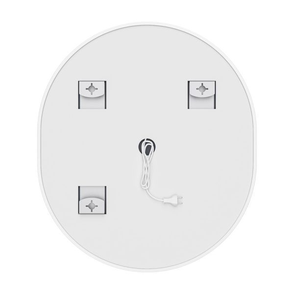 Дзеркало Mixxus Premium ELLIPSE MV05-80x70-REVERSE WHITE (LED Touch, Anti-fog, димер (3-6kK)) (MP6645) MP6645 фото
