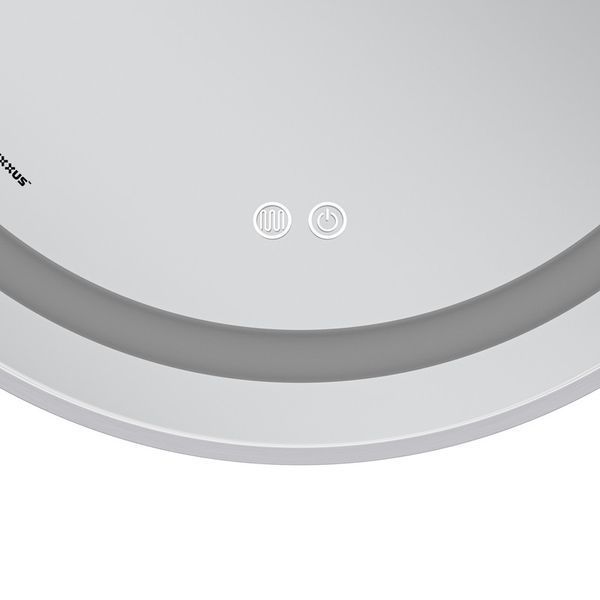Дзеркало Mixxus Premium ELLIPSE MV05-80x70-REVERSE WHITE (LED Touch, Anti-fog, димер (3-6kK)) (MP6645) MP6645 фото