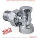 Вентиль радіаторний кутовий без ручки хромований 1/2x1/2 KOER KR.902.CHR KR2821 фото 2