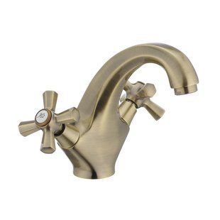 Змішувач для умивальника Mixxus Premium Retro Bronze 161 Бронзовий MI1650 фото
