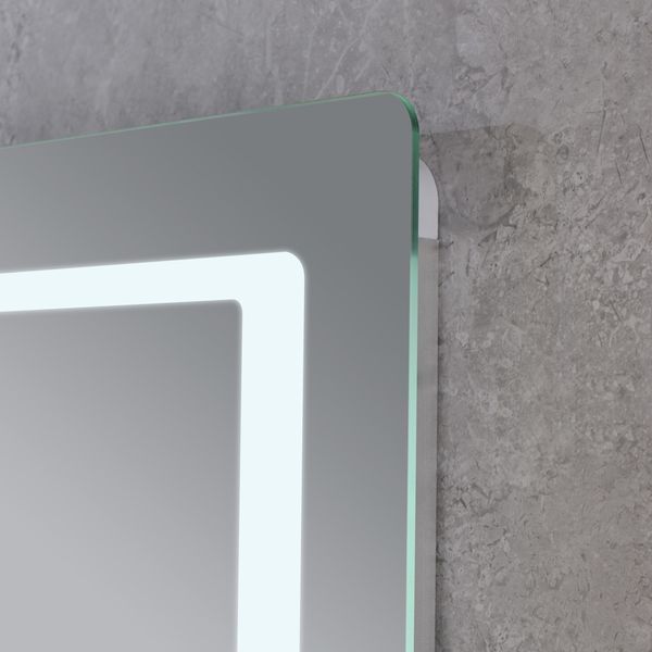 Дзеркало Mixxus Style MR03-80x60 (годинник, LED-підсвічування, антизапотівання) (MI6005) MI6005 фото