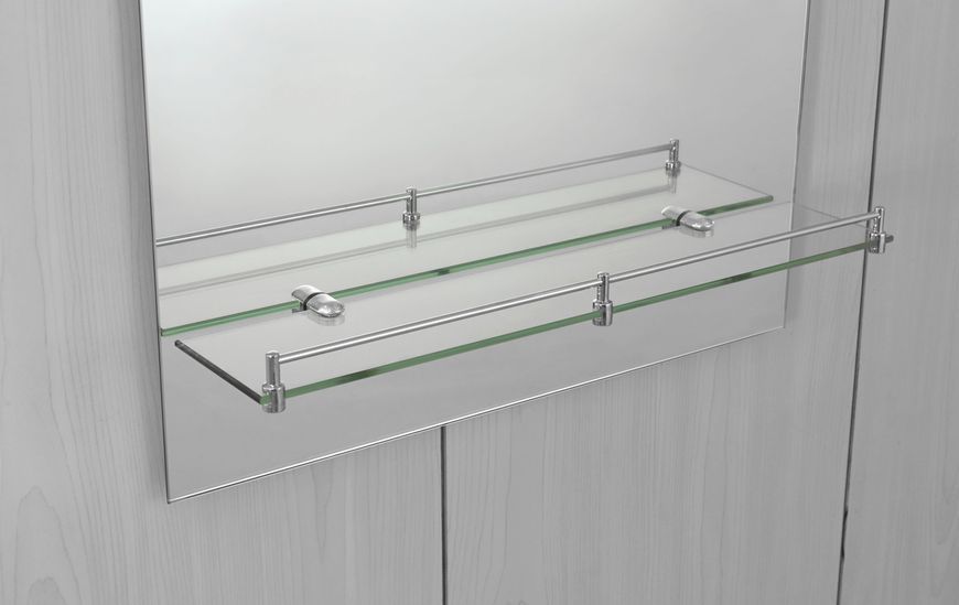 Дзеркало настінне Zerix SANSA MRZ05-600x850x105 прямокутне з полицею (ZX5628) ZX5628 фото