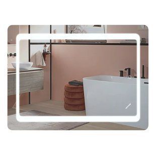 Дзеркало Mixxus TWEE MR09-80x60-REVERSE із LED Touch, Anti-fog, димером, регулюванням яскравості (MI6660) MI6660 фото